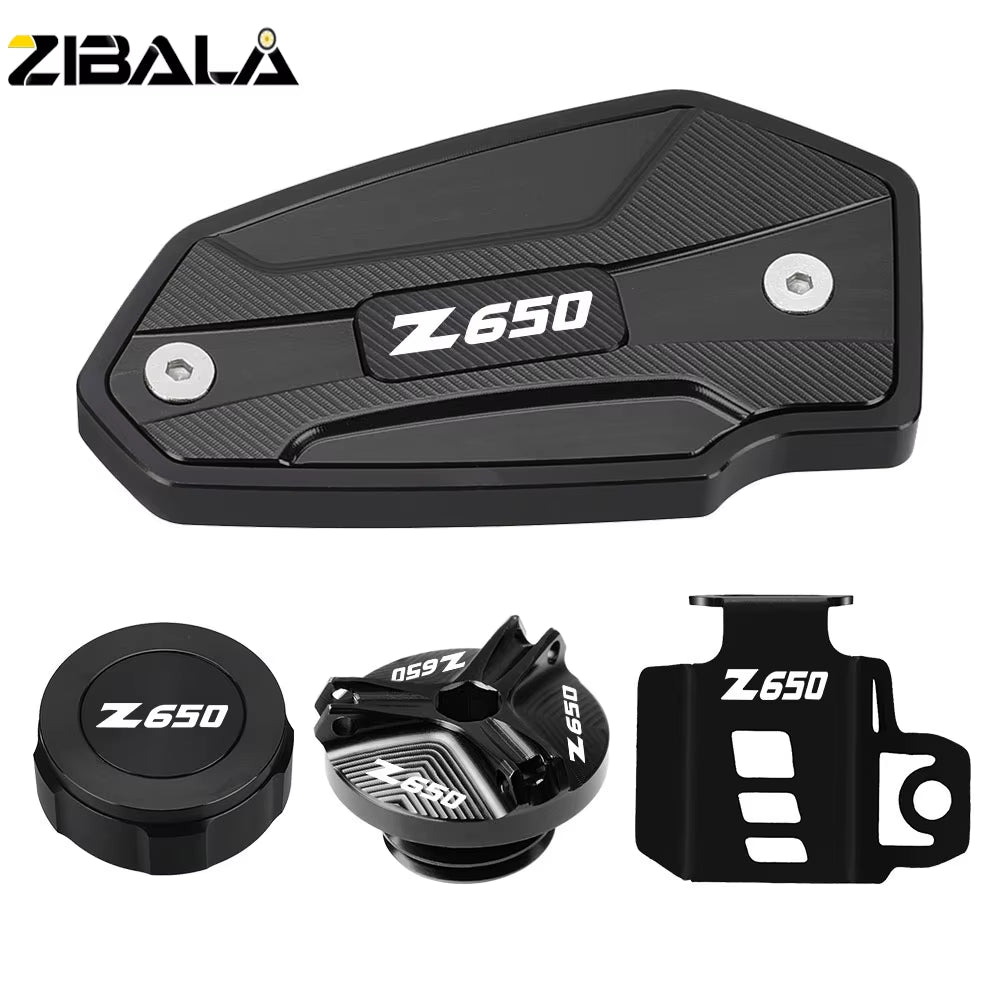 Fluid Reservoir Caps for Kawasaki Z650 Z900 Ninja 400 650 Versys Vulcans 650 2017-2024 2025 Motorcycle Oil Filler Cap Plug Cover