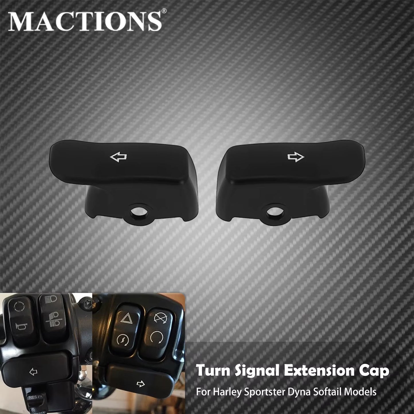 Turn Signal Extension for Harley-Davidson