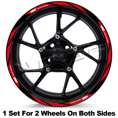 Wheel Rim Sticker for CBR