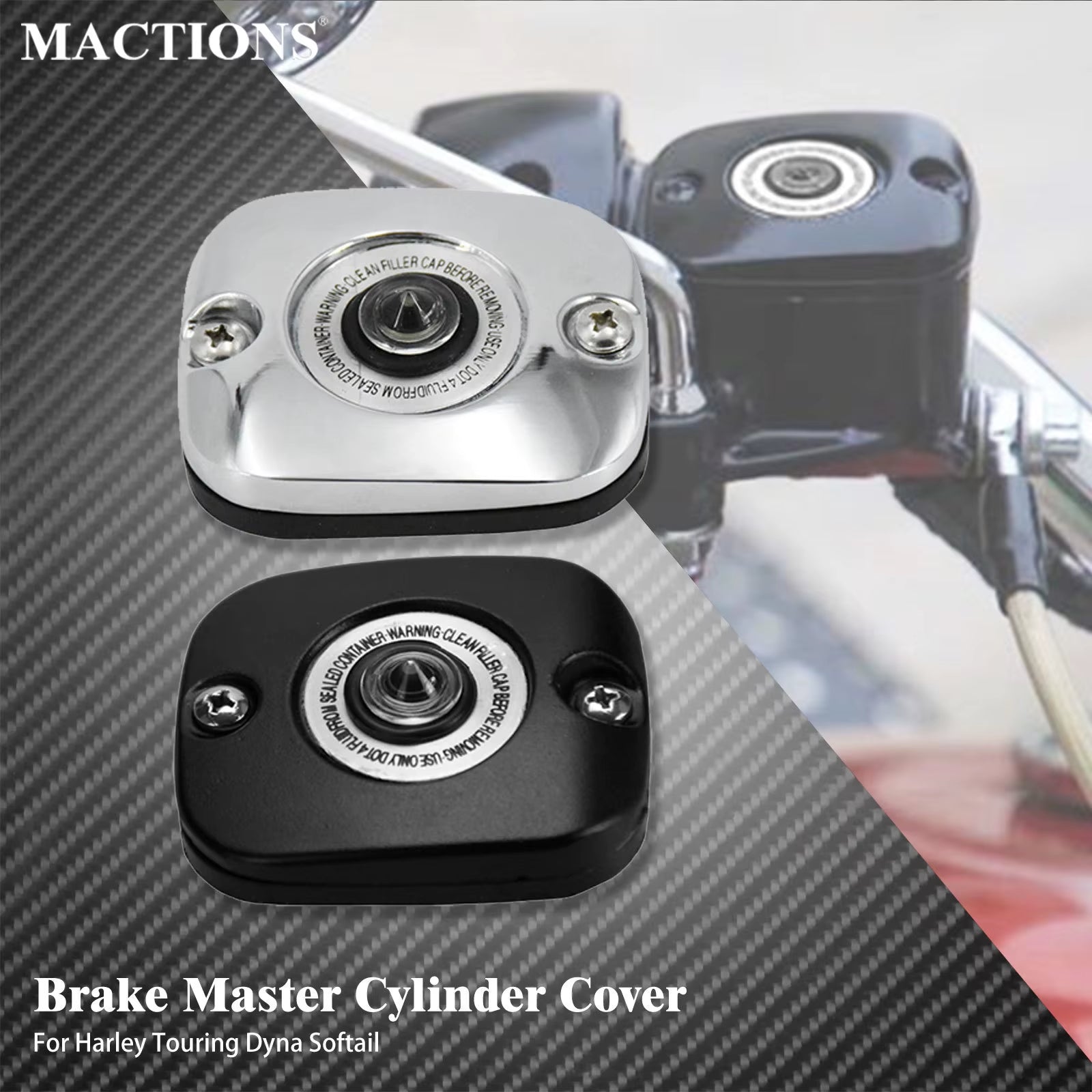 Brake Cylinder Cover for Harley-Davidson