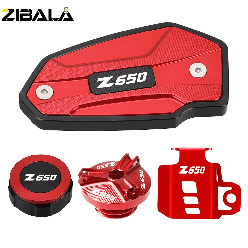 Fluid Reservoir Caps for Kawasaki Z650 Z900 Ninja 400 650 Versys Vulcans 650 2017-2024 2025 Motorcycle Oil Filler Cap Plug Cover
