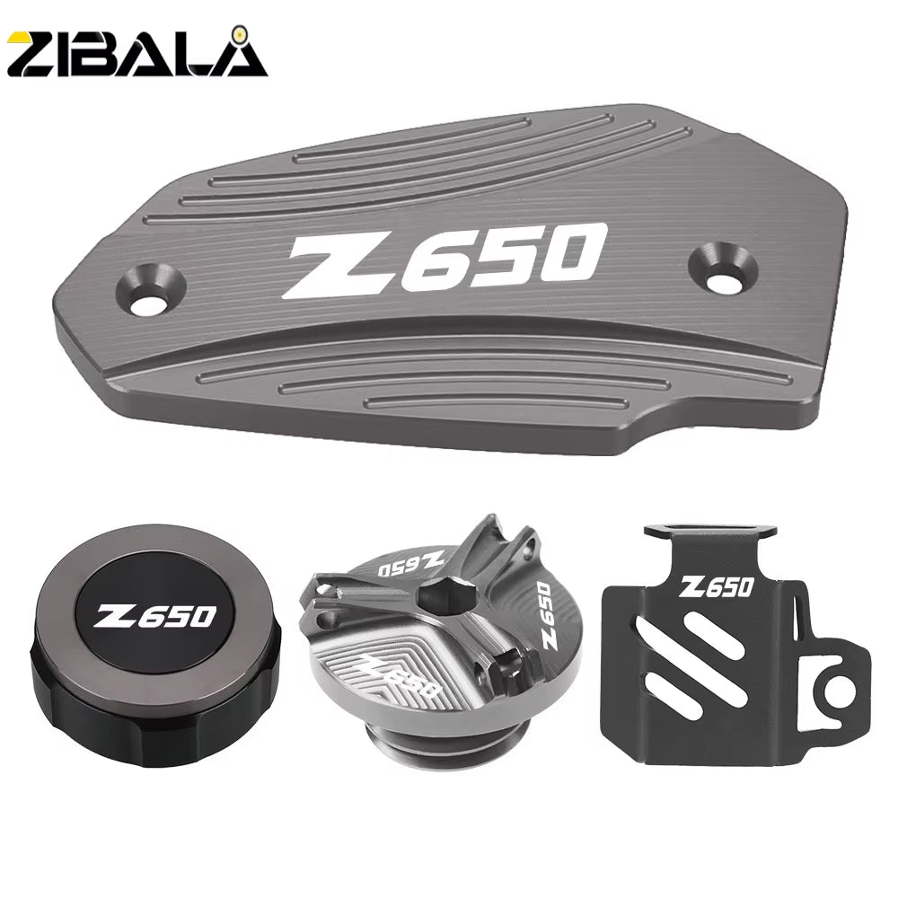 Fluid Reservoir Caps for Kawasaki Z650 Z900 Ninja 400 650 Versys Vulcans 650 2017-2024 2025 Motorcycle Oil Filler Cap Plug Cover