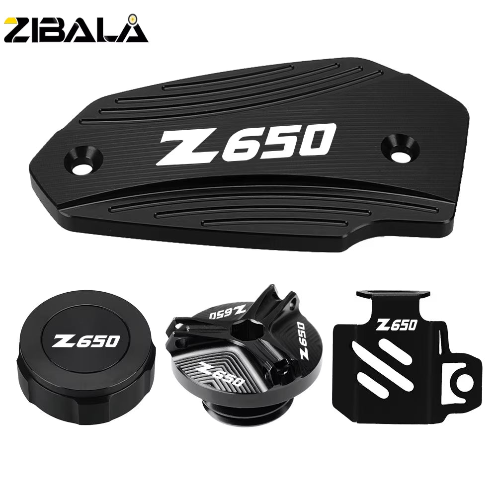 Fluid Reservoir Caps for Kawasaki Z650 Z900 Ninja 400 650 Versys Vulcans 650 2017-2024 2025 Motorcycle Oil Filler Cap Plug Cover