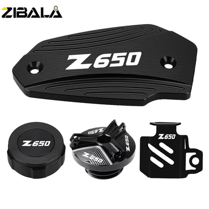 Fluid Reservoir Caps for Kawasaki Z650 Z900 Ninja 400 650 Versys Vulcans 650 2017-2024 2025 Motorcycle Oil Filler Cap Plug Cover