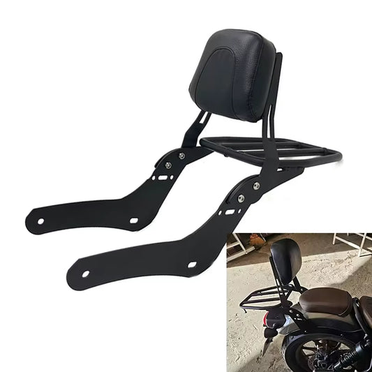 Passenger Backrest + Luggage Rack for Rebel