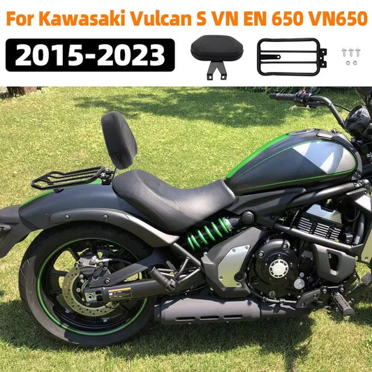 Rider Backrest + Luggage Rack for Vulcan S