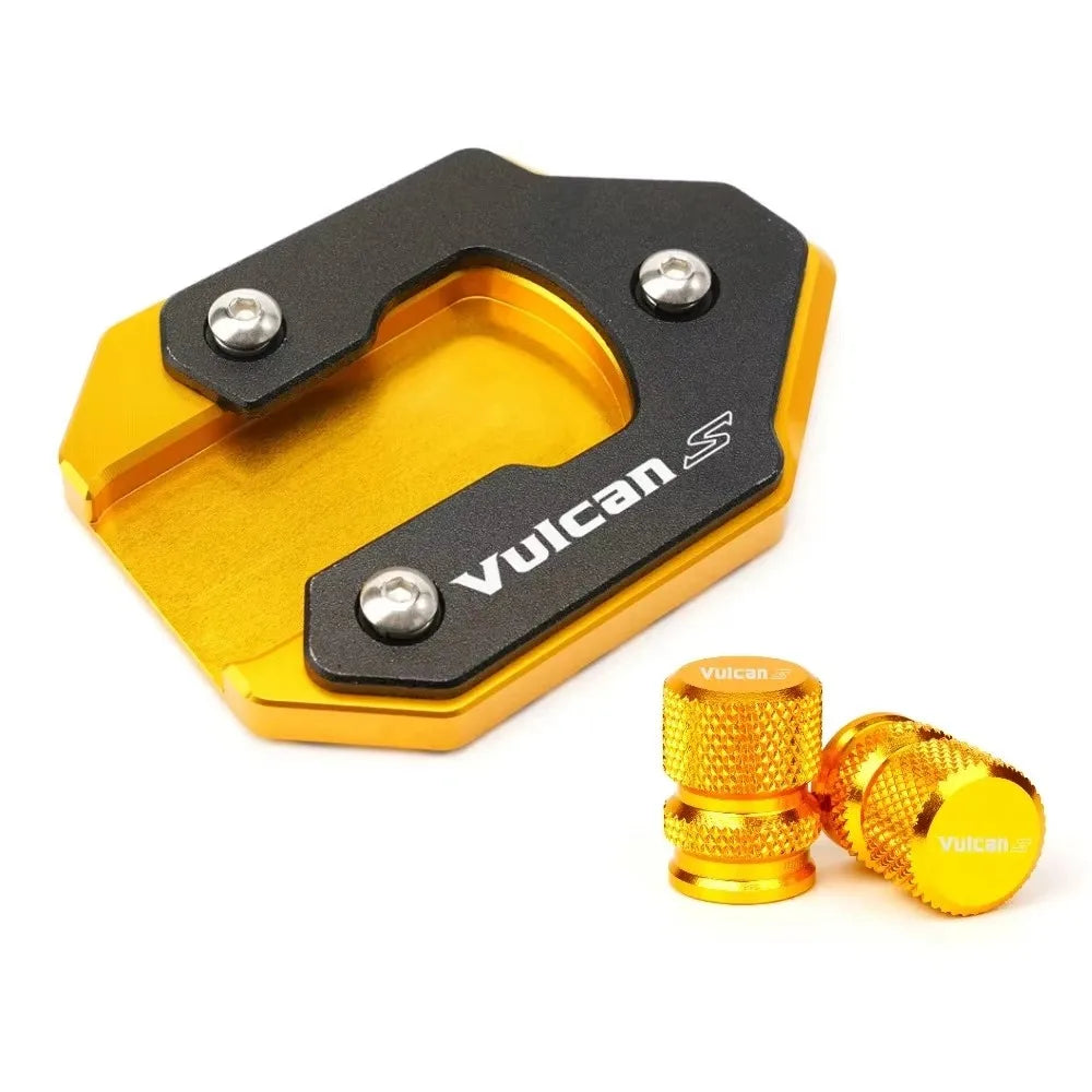 Valve Caps + Kickstand Extension Pad for Vulcan S