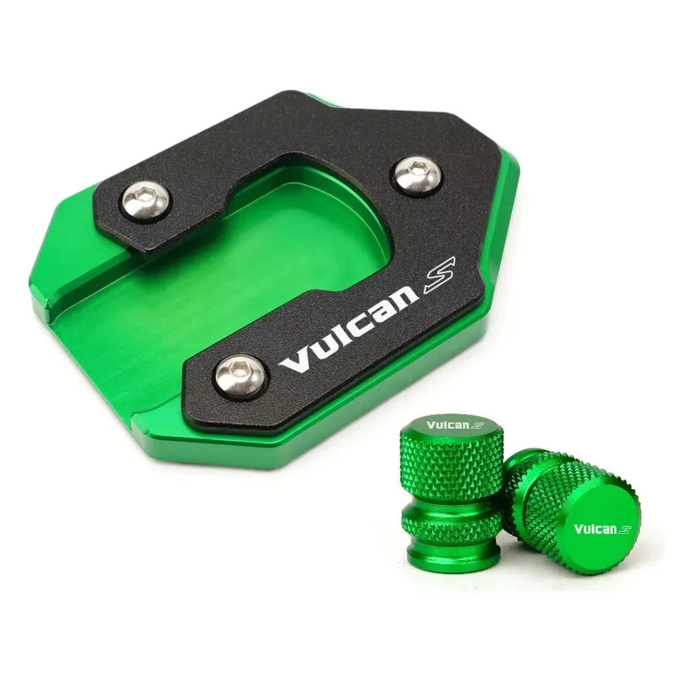 Valve Caps + Kickstand Extension Pad for Vulcan S