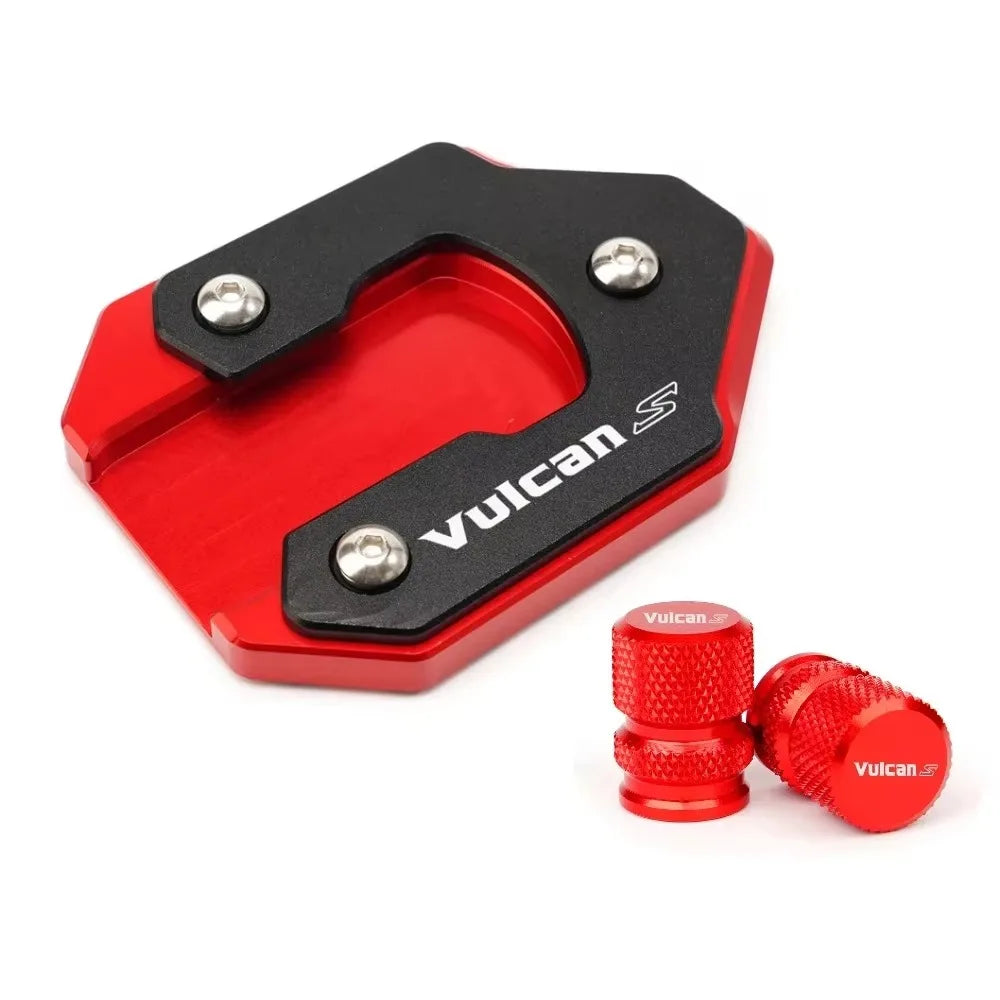 Valve Caps + Kickstand Extension Pad for Vulcan S