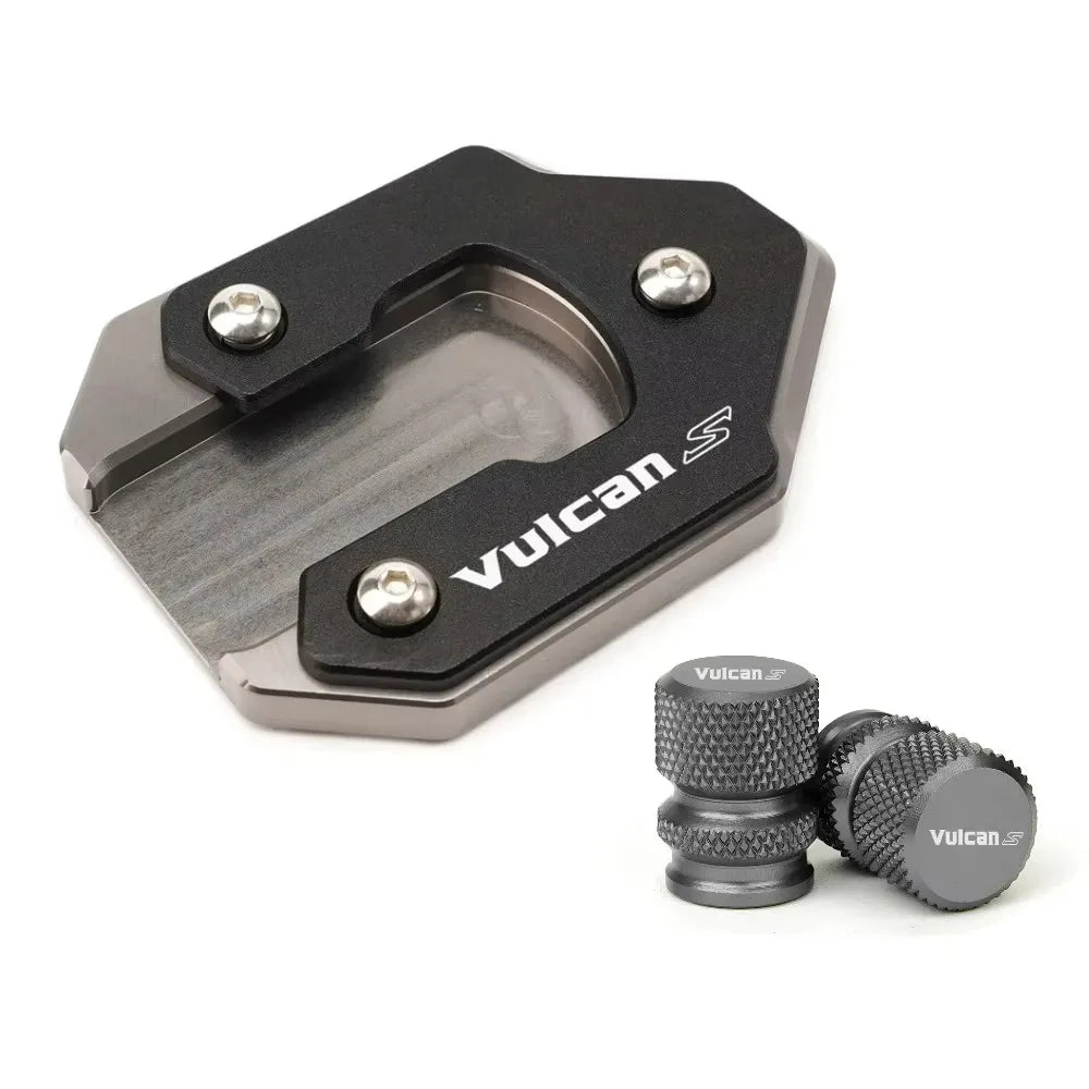 Valve Caps + Kickstand Extension Pad for Vulcan S