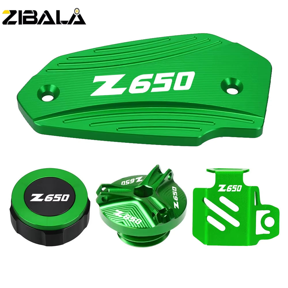 Fluid Reservoir Caps for Kawasaki Z650 Z900 Ninja 400 650 Versys Vulcans 650 2017-2024 2025 Motorcycle Oil Filler Cap Plug Cover