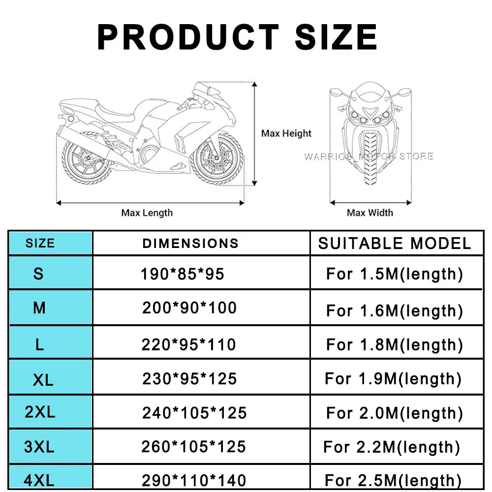 Motorcycle Cover for Goldwing 