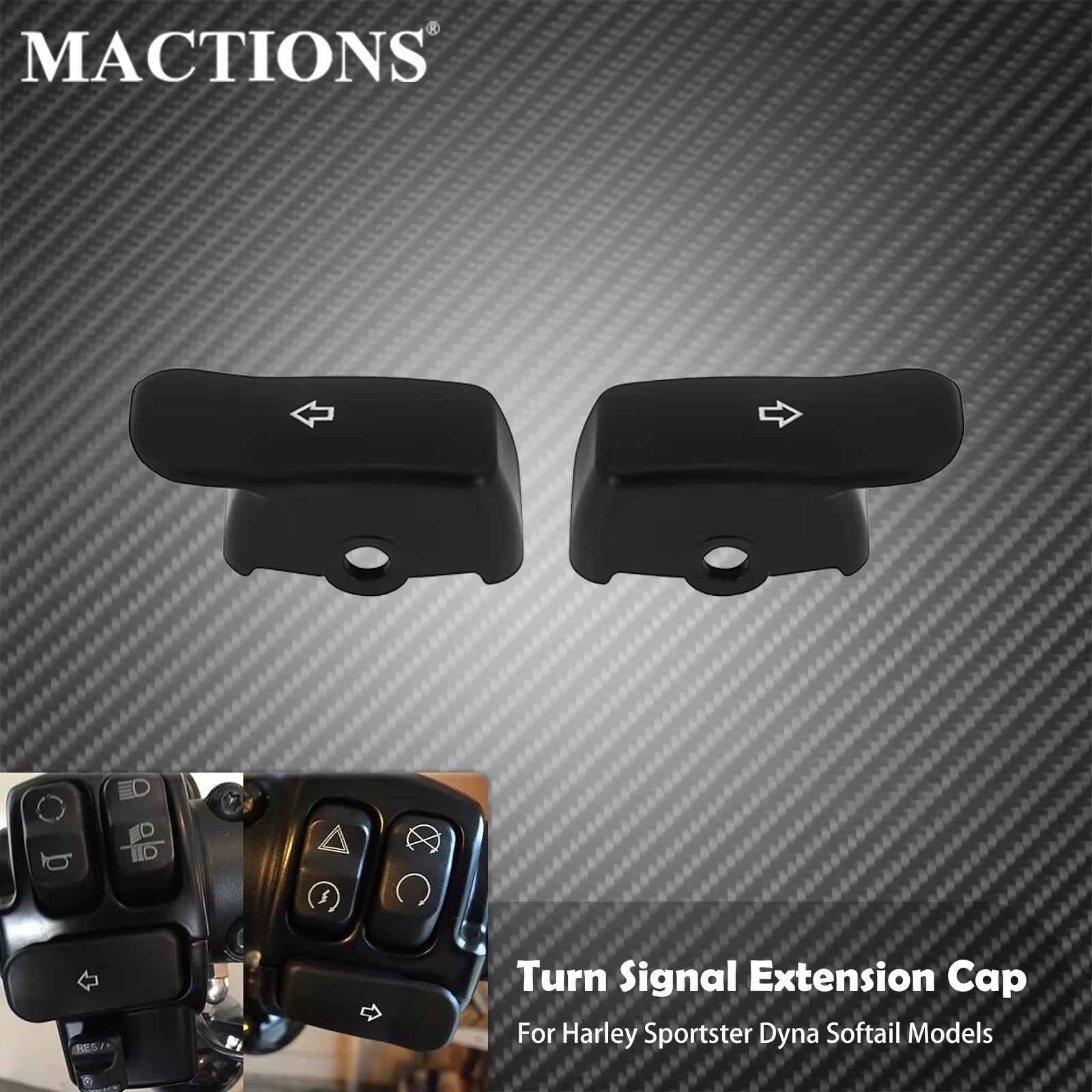Turn Signal Extension for Harley-Davidson