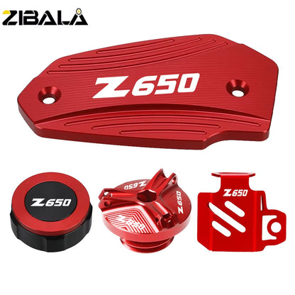 Fluid Reservoir Caps for Kawasaki Z650 Z900 Ninja 400 650 Versys Vulcans 650 2017-2024 2025 Motorcycle Oil Filler Cap Plug Cover